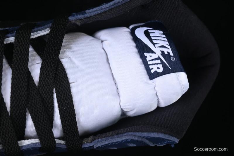 Nike Air Jordan 1 High OG "Midnight Navy" Basketball Shoes with Full Leather Construction - DZ5485-401