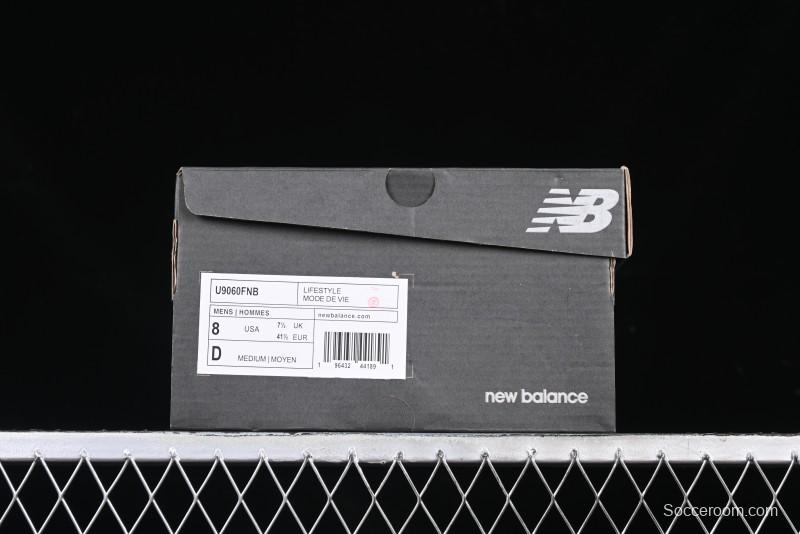 New Balance 9060 Retro Casual Running Sneakers with ABZORB Cushioning Technology - U9060FNB