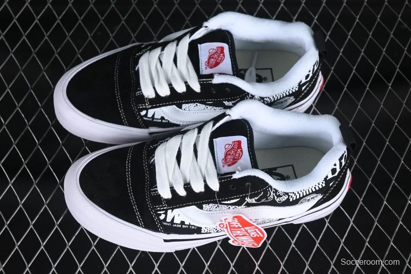 Vans Knu Skool Comfortable Fashion Slip-Resistant Wear-Resistant Low-Top Casual Sneakers - VN000CS0239