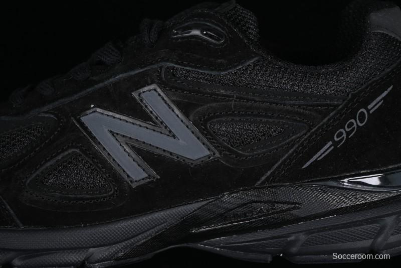 New Balance 990 Series Premium Retro Running Shoes with Carbon Midsole - M990BB4
