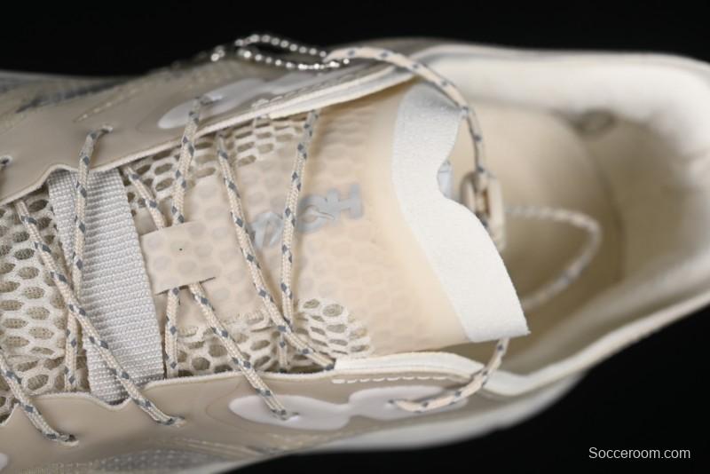 HOKA ONE ONE Satisfy Running Mafate Trail Low-Cut Cushioned Outdoor Hiking Shoes - 1157050 BONE