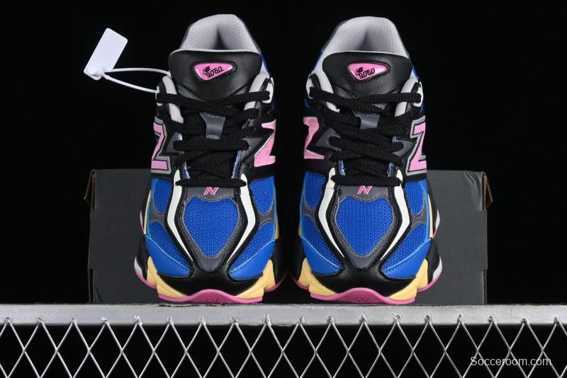 Joe Freshgoods x New Balance 9060 Retro Casual Running Sneakers with ABZORB Cushioning - U9060BPO