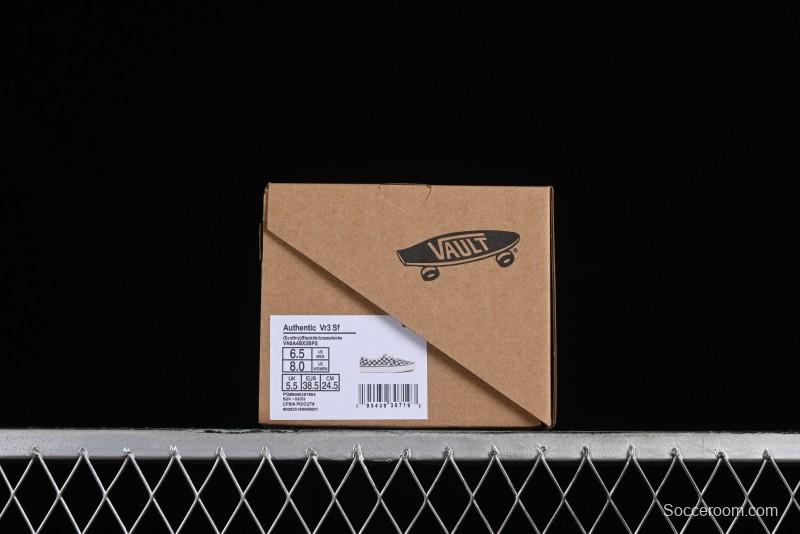 Vans Authentic VR3 SF Eco-Friendly Checkerboard Canvas Shoes - VN0A4BX5BPS