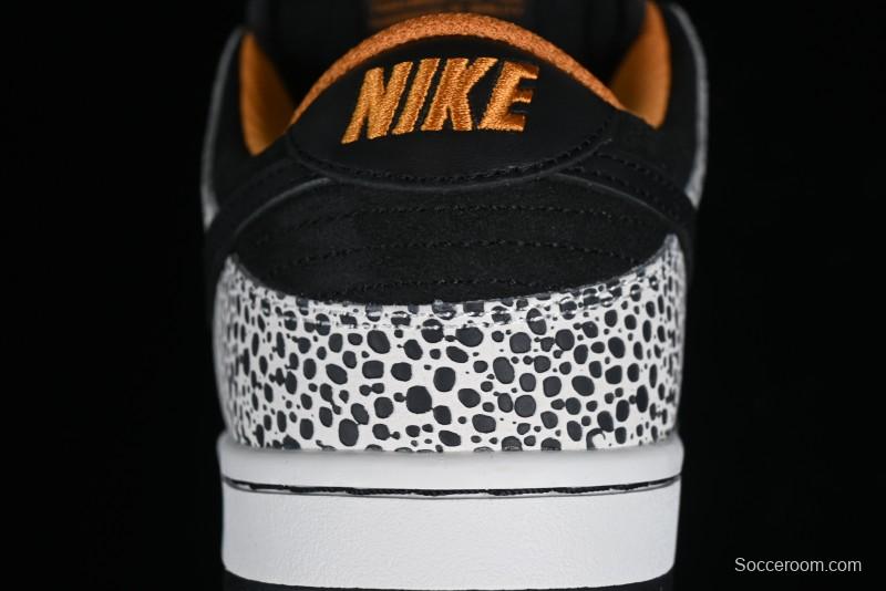 Nike SB Dunk Low Safari "Olympics" Stone Pattern SB Low Top Casual Sneakers - FZ1233-002