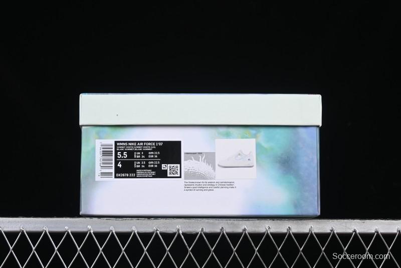 Nike Air Force 1 '07 Low YunYuJian CNY Year of the Snake Limited Edition Casual Sneakers - DX2678-222