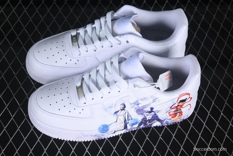 Nike Air Force 1 '07 Low Casual Sneakers with Built-in Full-Length Air Cushion - DD8959-100