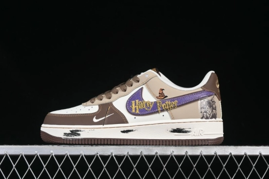 Nike Air Force 1 '07 Low "Harry Potter" Casual Sneakers with Comic Series Design - LJ2288-111