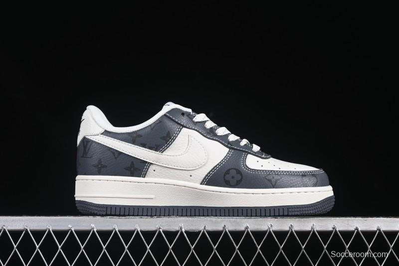 Nike Air Force 1 '07 Low LV Collaboration Beige Print Casual Sneakers - CS5288-002