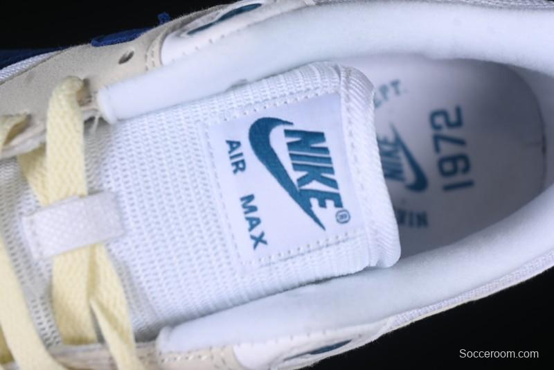 Nike Air Max 1 Retro Running Shoes with Half-Sole Air Cushion - FQ8048-133