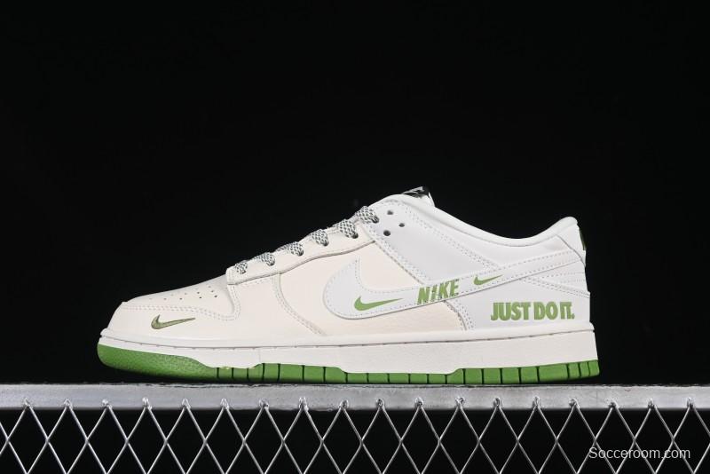 Nike Dunk Low "Just Do It" - Green/White Edition