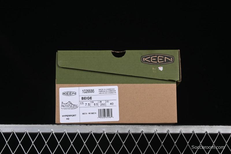 Keen Newport H2 Outdoor Sports Water Sandals with Toe Protection - 1026686BEIGE