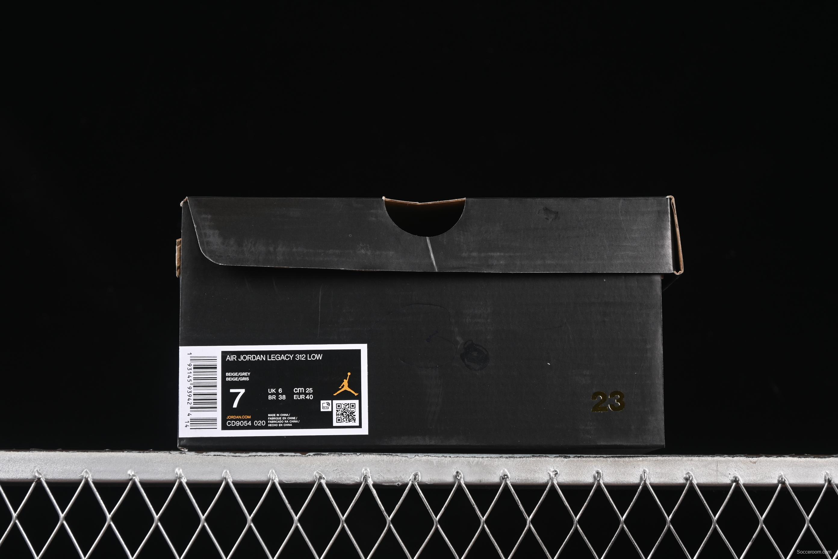 Nike Air Jordan Legacy 312 Low Basketball Shoes with Strap Design - CD9054-020