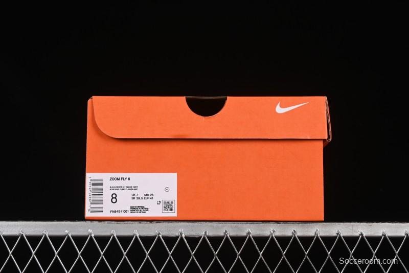 Nike Zoom Fly 6 Lightweight Responsive Running Shoes with Carbon Fiber Plate - FN8454-001