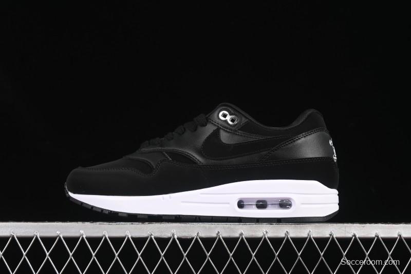 Nike Air Max 1 Retro Running Shoes with Half-Sole Air Cushion - 875844-001