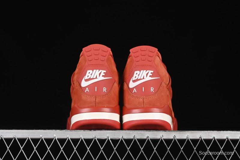 Nike Nigel Sylvester x Air Jordan 4 Retro High OG "Brick By Brick" Sneakers - HF4340-800
