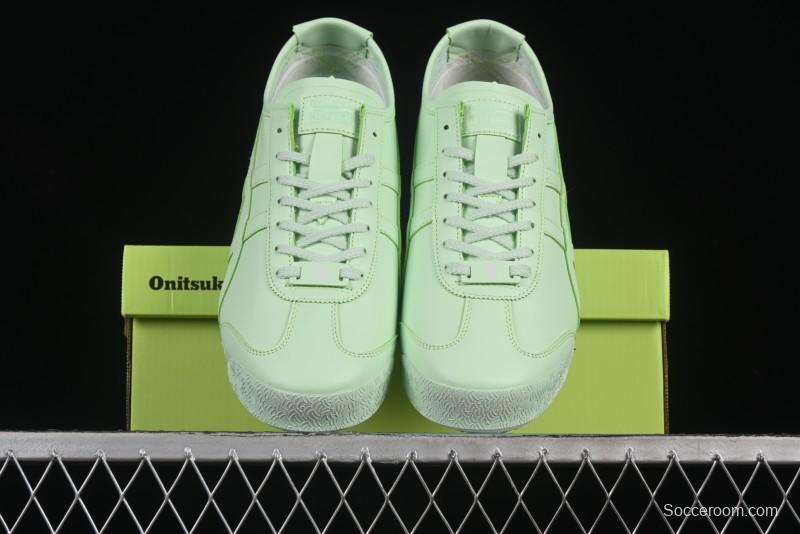 Onitsuka Tiger Mexico 66 Cactful-S Low-Top Leather Sneakers in Pastel Colorway - 1183C347-300