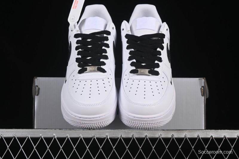 Nike Air Force 1'07 Low Small Swoosh Polka Dot Casual Sneakers - ZH0316-074