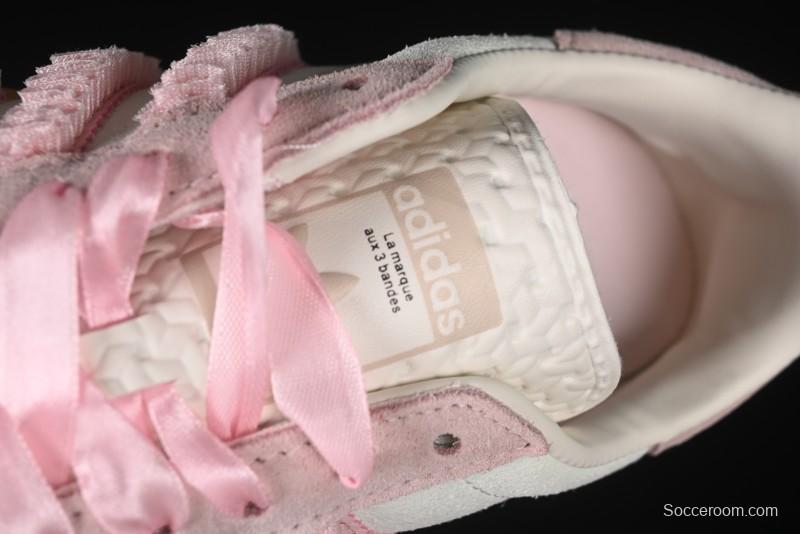 Adidas Originals Gazelle Bold JR8374 Collaboration Low-Top Sneakers with Thick Sole for Slip Resistance and Durability - JR8374