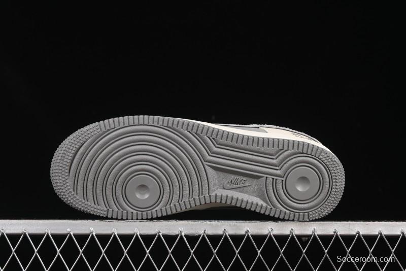 Nike Air Force 1'07 Low Kaws Collaboration Beige Grey Casual Sneakers - KK1988-078