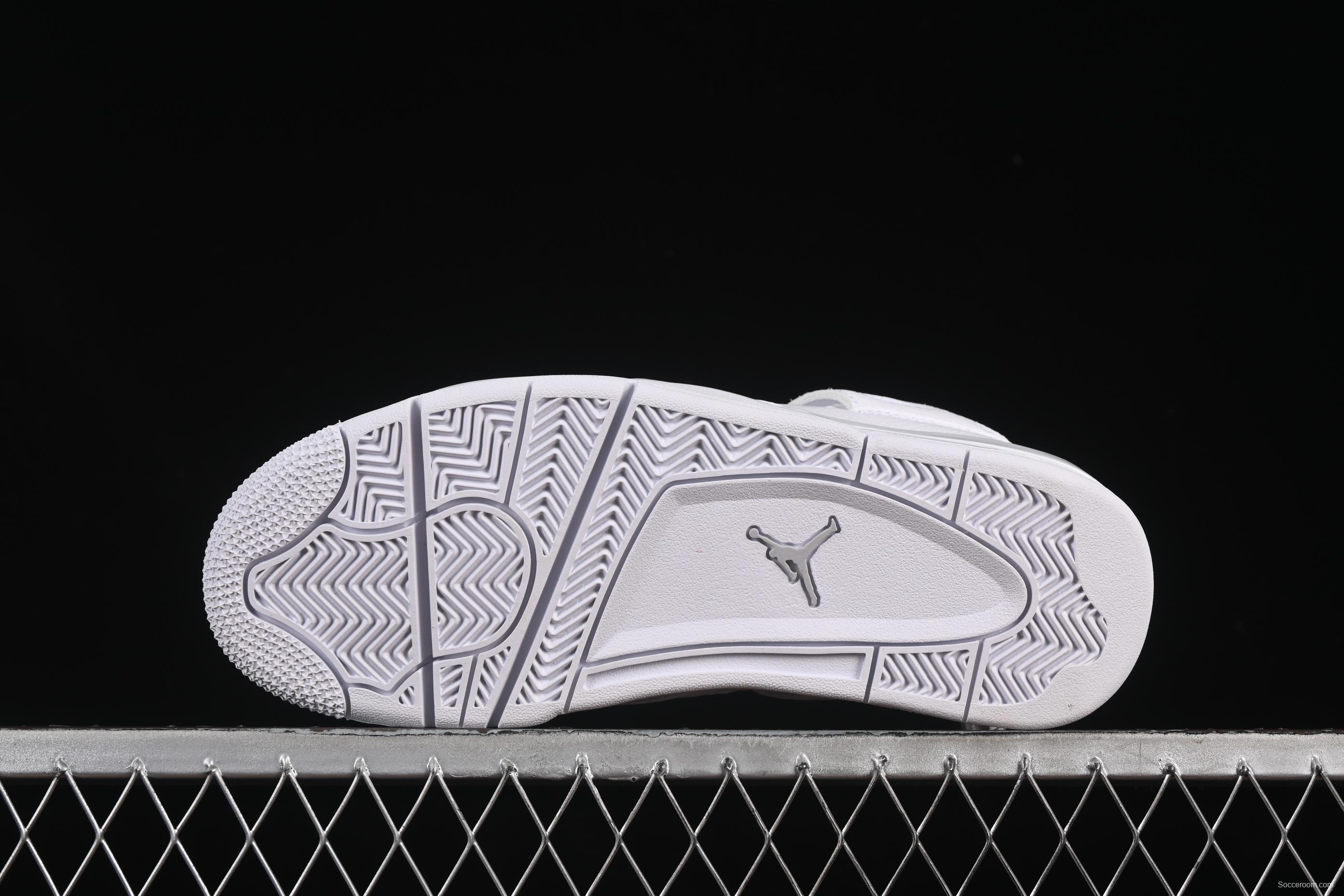 Nike Air Jordan 4 Retro PureMoney Sneakers - 308497-100