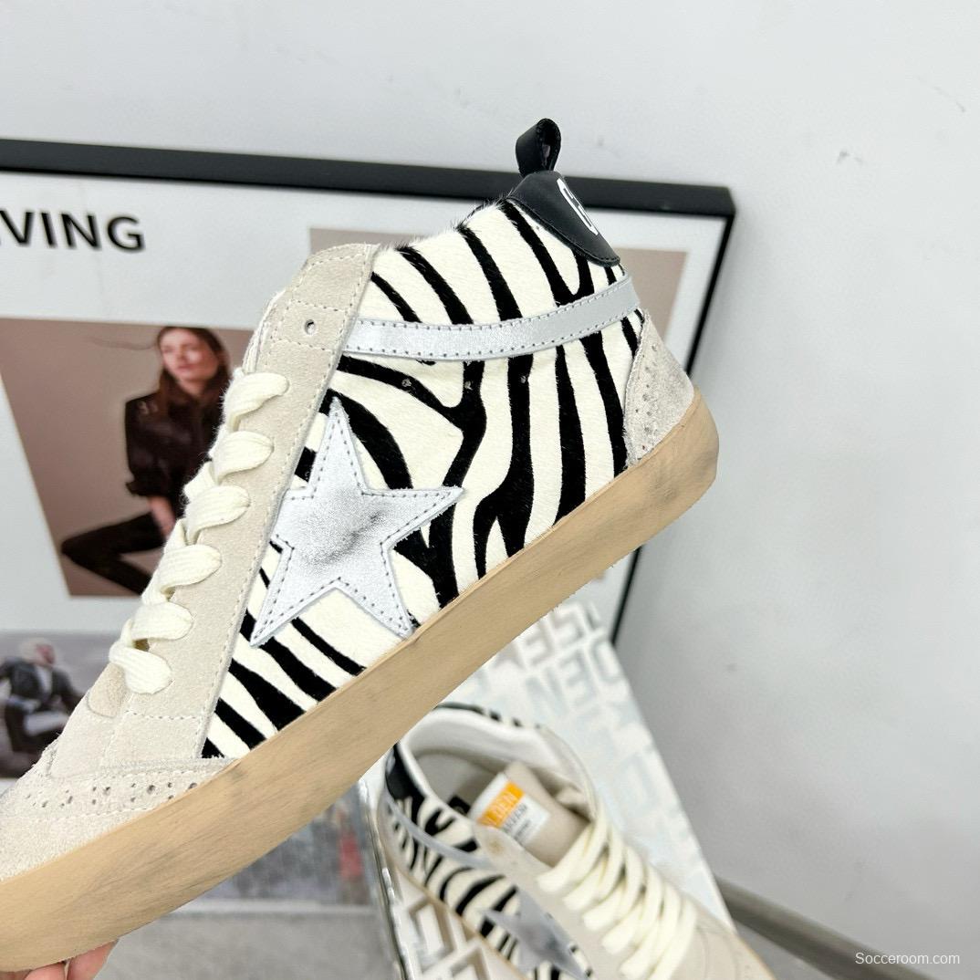 2024 Unisex GGDB Black White Grey Suede High Top Sneakers MJ00300