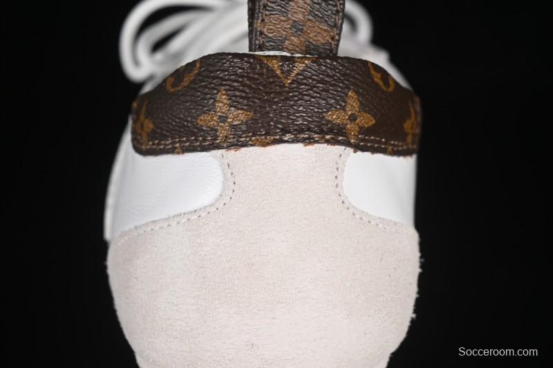 Louis Vuitton Sneakerina Round-Toe Lace-Up Ballet Style Flat Training Shoes - N.F6