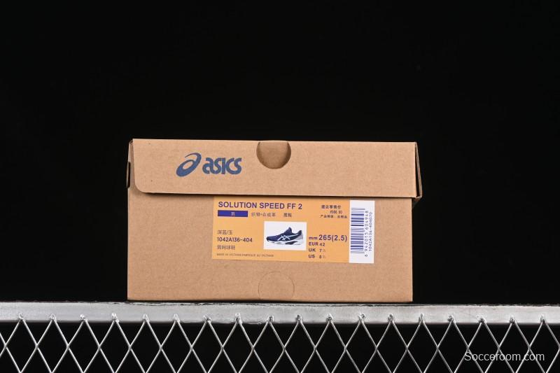 Asics Solution Speed FF 2 Retro Breathable Cushioned Casual Running Shoes - 1042A136-404