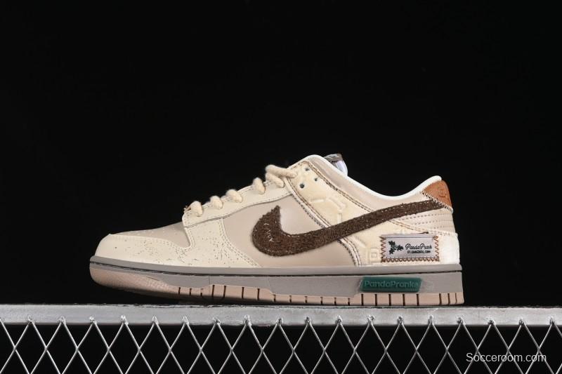 Nike Dunk Low Panda Prank Winter Dream Fantasy Low-Top Casual Skate Shoes - HQ1175-240