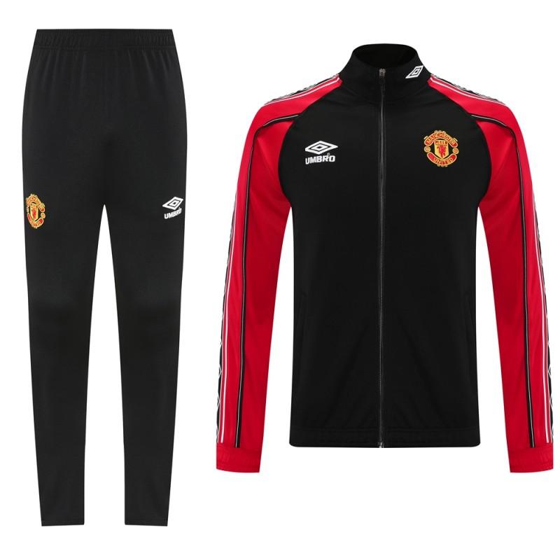 25/26 Manchester United UMBRO Vintage Full Zipper Jacket +Long Pants