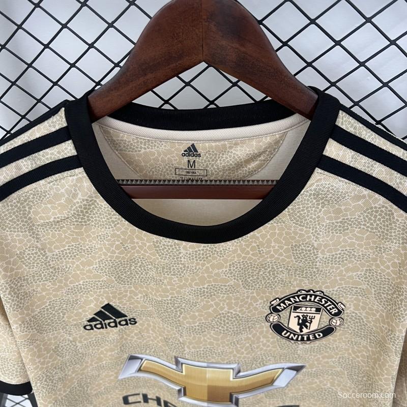 19/20 Retro Manchester United Away Jersey