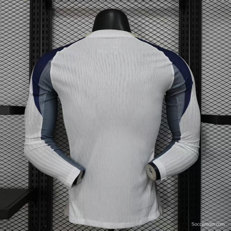 Player Version 25/26 Tottenham Hotspur Home Long Sleeve Jersey