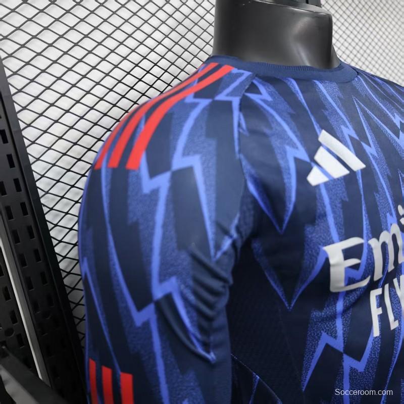 Player Version 25/26 Arsenal Away Long Sleeve Jersey