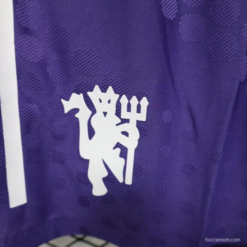 Player Version 25/26 Manchester United Purple Shorts