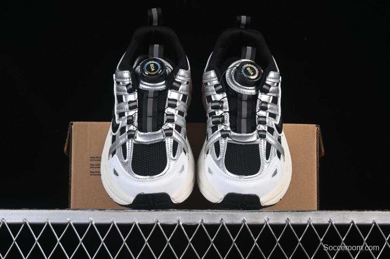 Nike P-6000 Retro Casual Sports Kids Shoes - Silver Red Black Swoosh