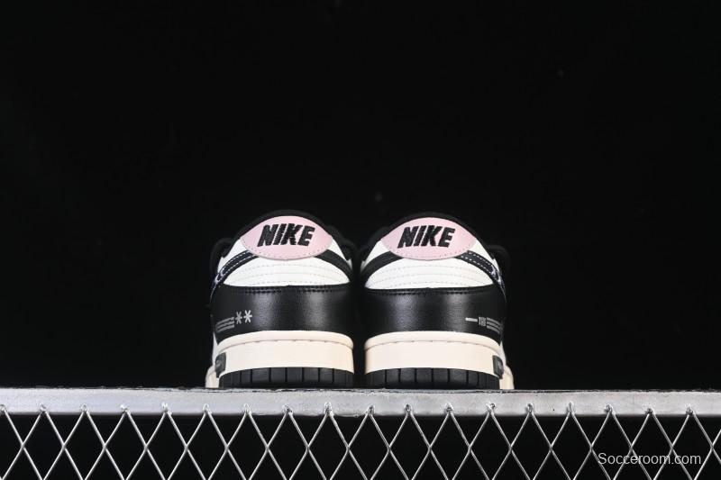Nike SB Dunk Low Custom Strap Low-Top Casual Skate Shoes - DD1391-100