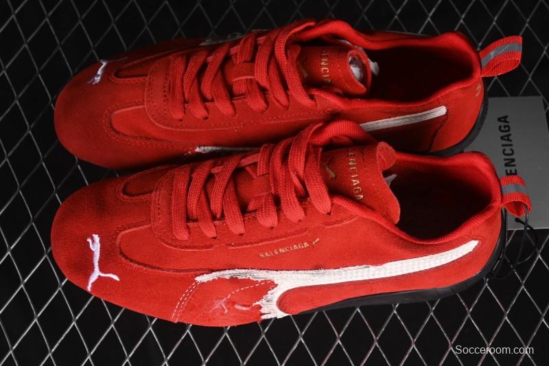 Puma The Open Product x Balenciaga Speedcat Low-Top Lifestyle Casual Shoes - 406519-03