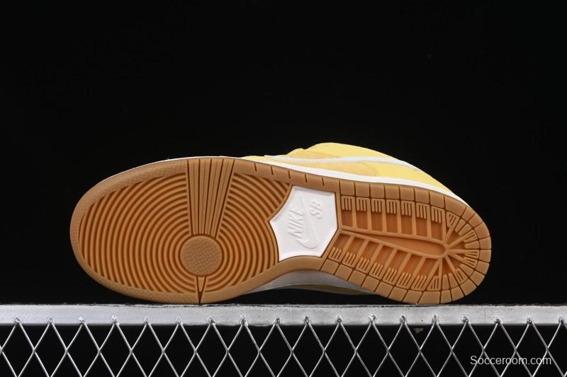 Nike SB Dunk Low Saturn Gold Low-Top Skate Shoes - FJ1674-700