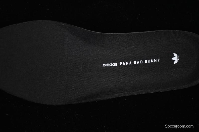 Adidas Gazelle Indoor Bad Bunny Collaboration Retro Low-Top Skate Shoes - JS5053