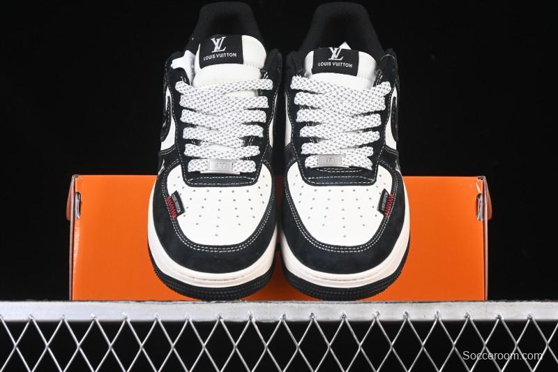 Nike Air Force 1 '07 Low LV Collaboration Stitched Label Print Casual Sneakers - CX5050-Y10