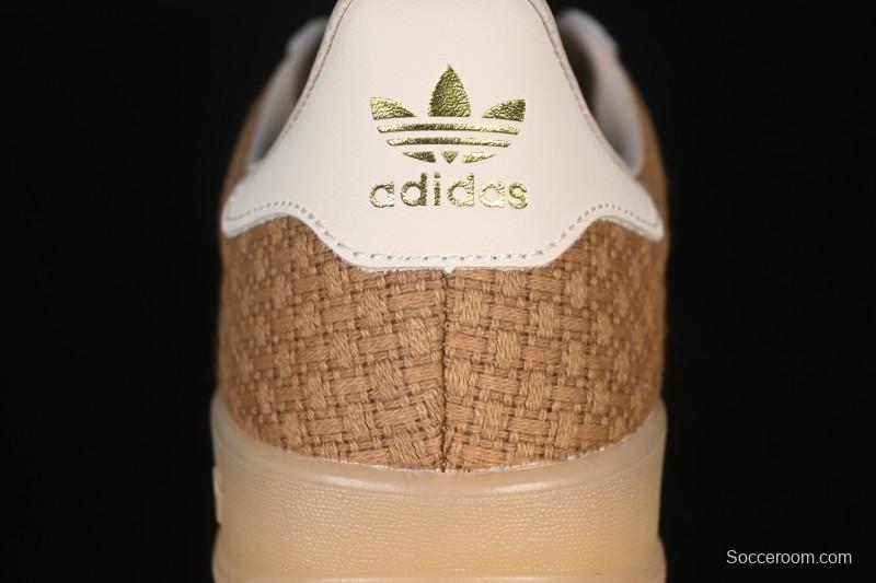Adidas Originals Gazelle Indoor Retro Casual Slip-Resistant Wear-Resistant Low-Top Skate Shoes - JR8851