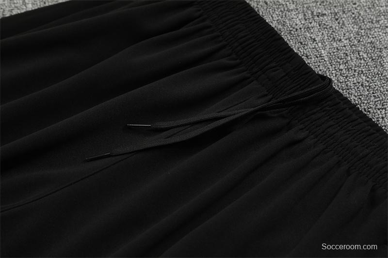 25/26 Feyenoord Red Black Camouflage Half Zipper Jacket+Long Pants