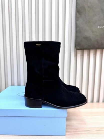 Prada 2025 SS Mid Boots - LY0370