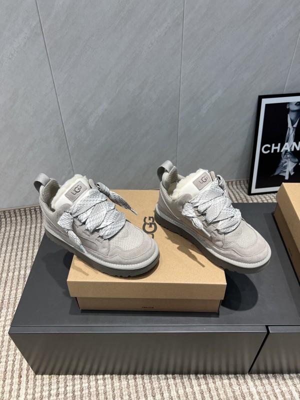 UGG Platform Casual Shoes with Round Toe and Thick Sole - MJ00270