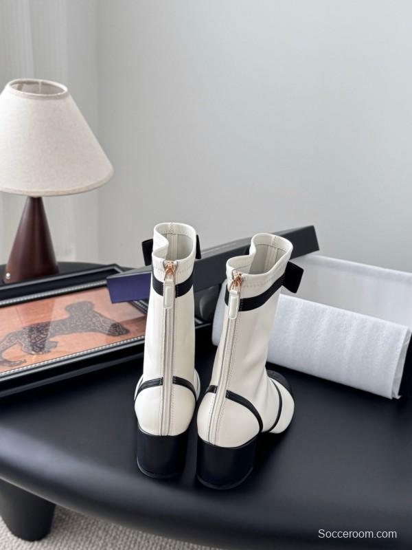 Chanel 2025 SS New Bow Ankle Boots - LY00
