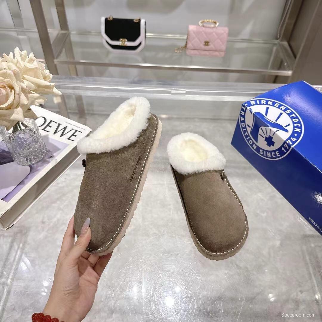 Birkenstock 2025 SS Japan Limited Edition Unisex Sandals with Suede Upper and Wool Lining - LY00250