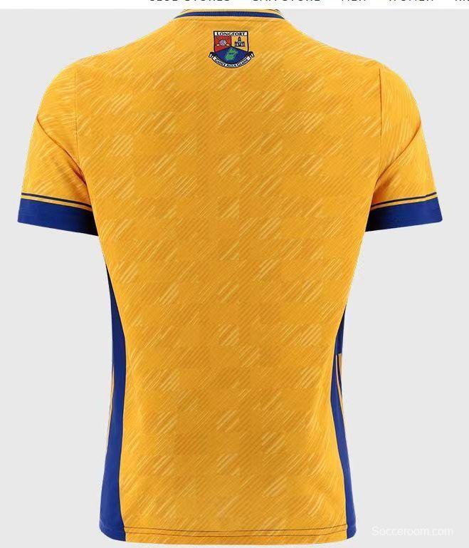 2026 Longford Gold with Blue Trim Jersey