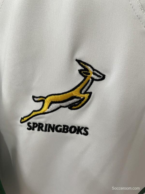 2026 South Africa Away White Rugby Jersey