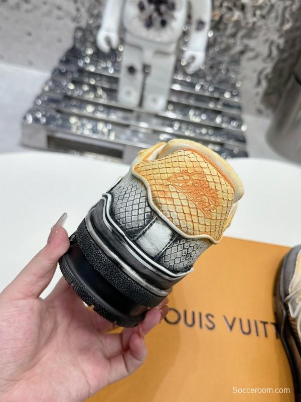 Louis Vuitton LV Trainer Basketball Series Retro Sneakers - LY00430