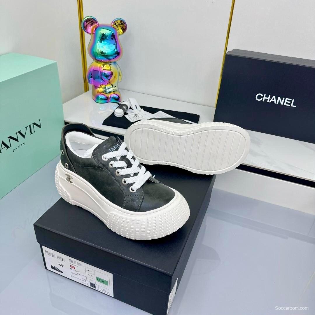 Chanel 2025 SS Panda Loafers Casual Sports Shoes - LY00330