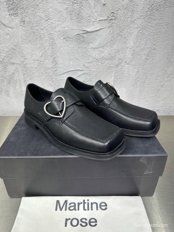 Adidas 2025 SS Square Toe Derby Shoes with Chain Buckle - KFY00420